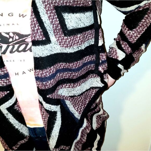 Lucky Brand | Geometric Waterfall Sweater - Picture 4 of 5